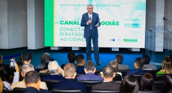 Caiado lança Canal Saúde, ferramenta para comunicação direta com a população